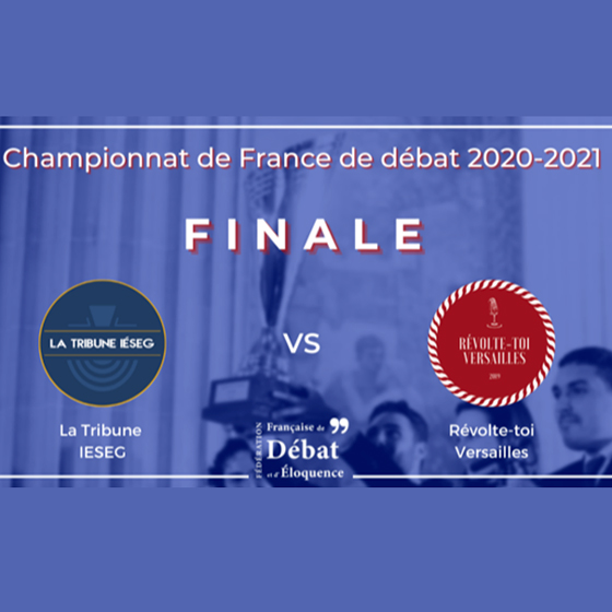 Finale du Championnat de France de débat 2021